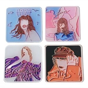 Taylor Swift Magnets Set of 4